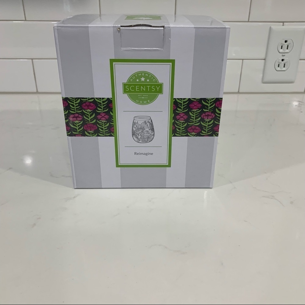 Scentsy | Reimagine Coloring Candle Warmer Butterflies- Brand New!
